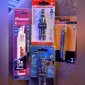 Warrior Hex Shank Socket Drivers Set